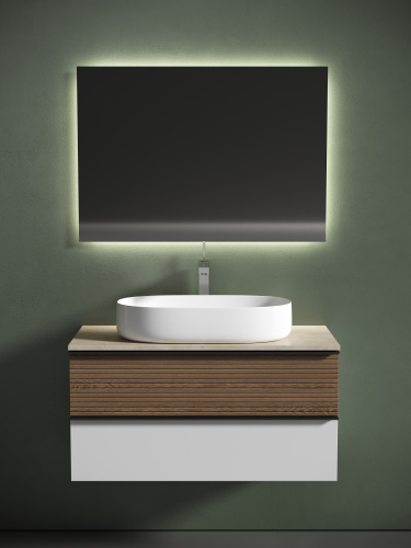 Столешница Sancos TT100A2X 100х46 накладная цвет бежевый - фото 3